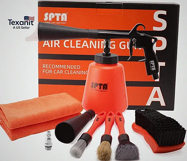 High Pressure Car Cleaning Gun, Cleaning Gun, Car Interior Washing Kit, Detailin