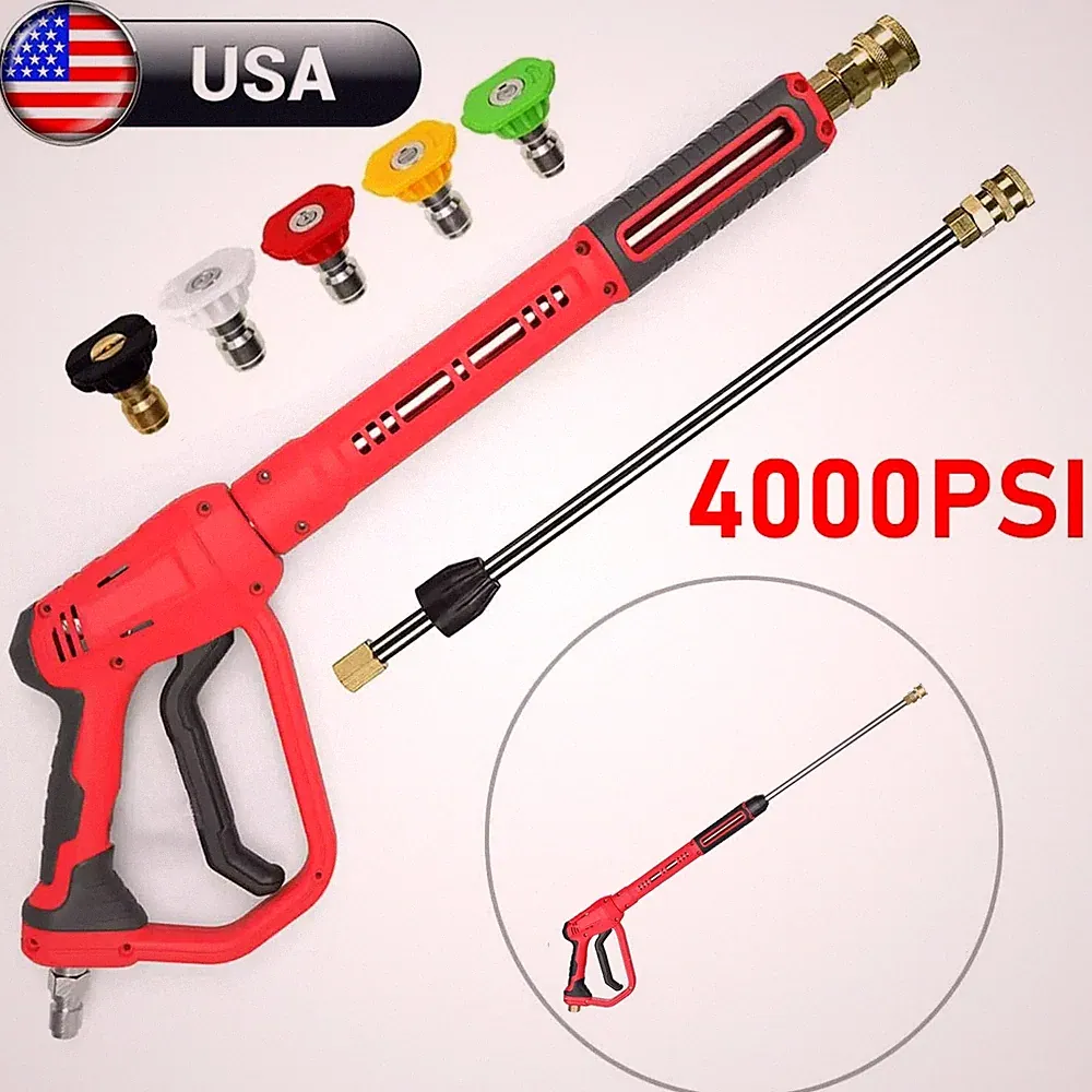 Red Spray Gun