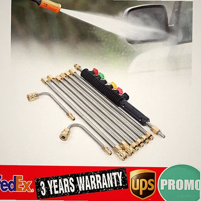 High Pressure Car Power Washer Nozzle Extension Wand Cleaner Attachment