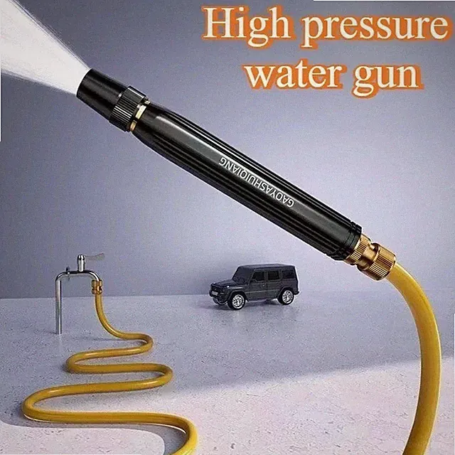 High Pressure Car Wash Spray Nozzle Portable Hose Washer Cleaning Tool Outdoor