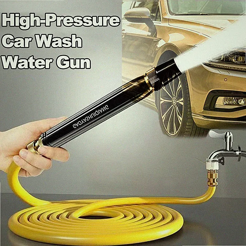High Pressure Car Wash Water Gun Spray Nozzle Portable Washer for Auto Cleaning
