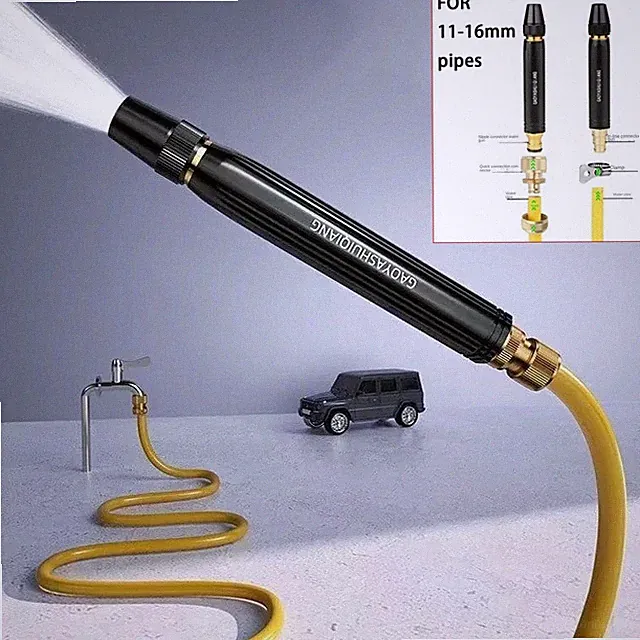 High Pressure Car Wash Water Gun Spray Nozzle Portable Washer for Auto TL