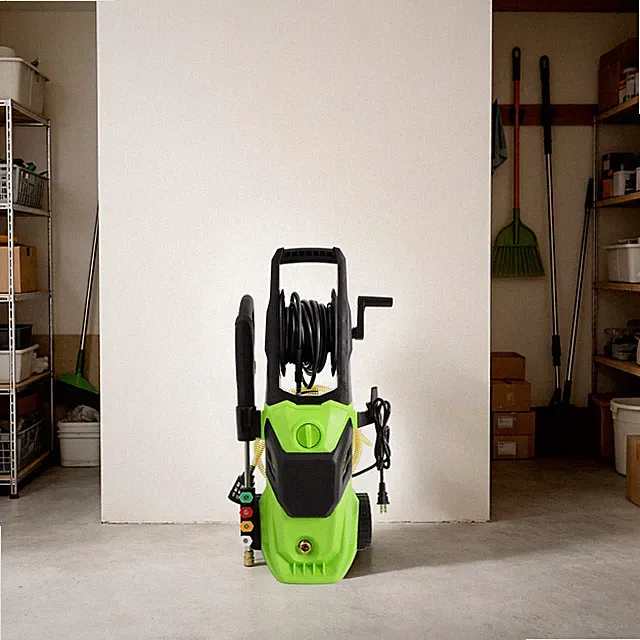 High-Pressure Cleaning Machine Electric Pressure Washer Electric w/ 4 Nozzles