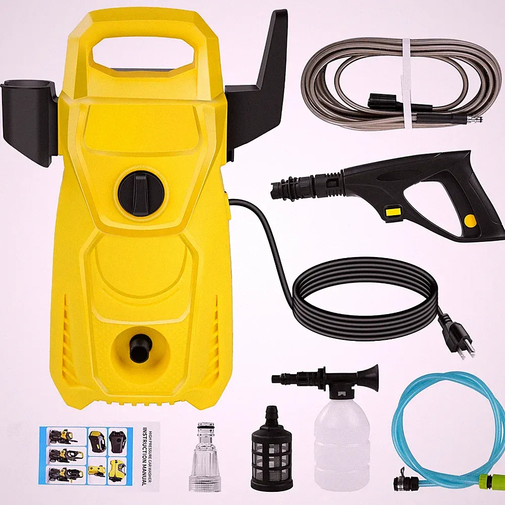 High Pressure Electric Power Washer 2800W 150Bar with Spray Gun US