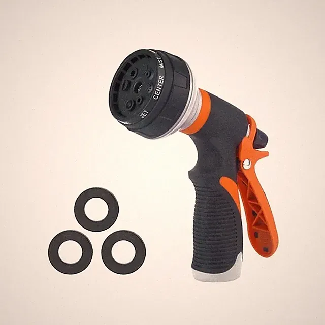 High Pressure Garden Hose Spray Gun 8 Pattern Water Nozzle Car Wash Tool