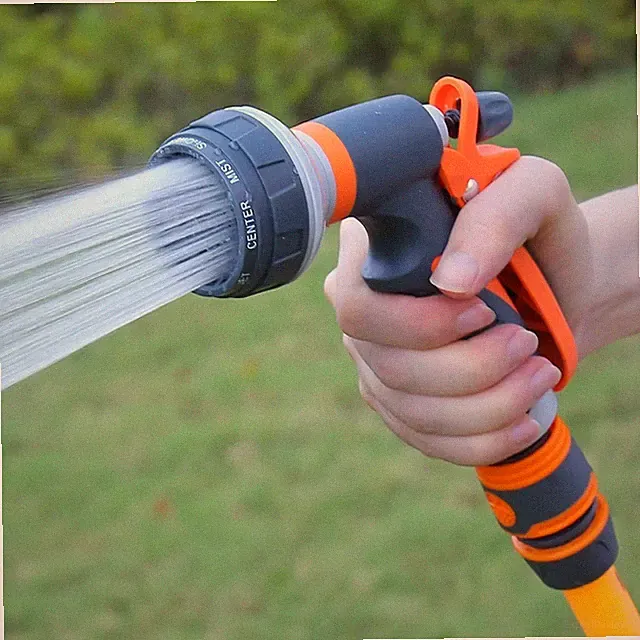 High Pressure Garden Spray Gun Set Watering Hose Nozzle Car Wash Sprinkler