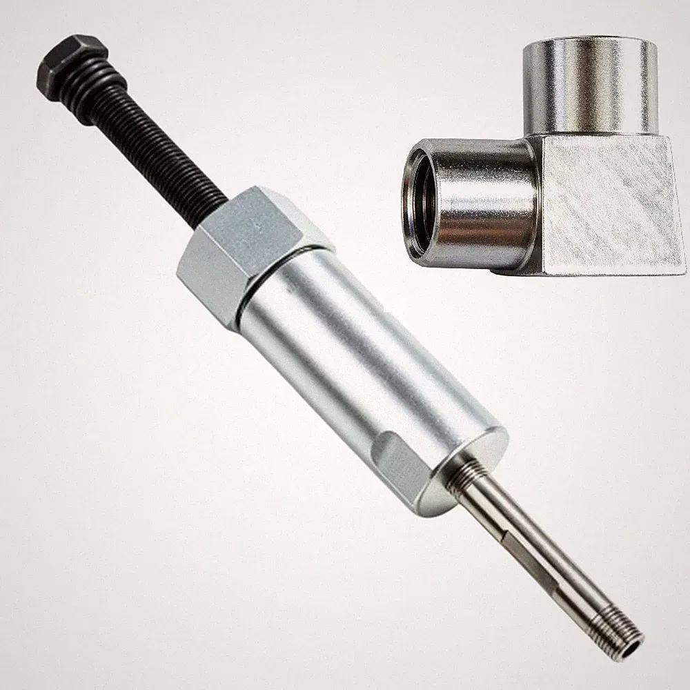 High-Pressure Grease Cleaner Tool Alloy Body 22cm Plated Rust Resistant