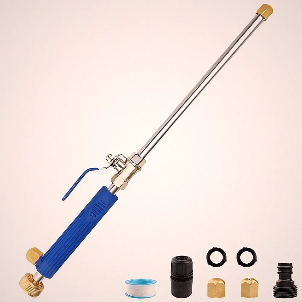 High Pressure Jet Hose Nozzle Attachment Wand，Power Washer Hydro Nozzle Attac...