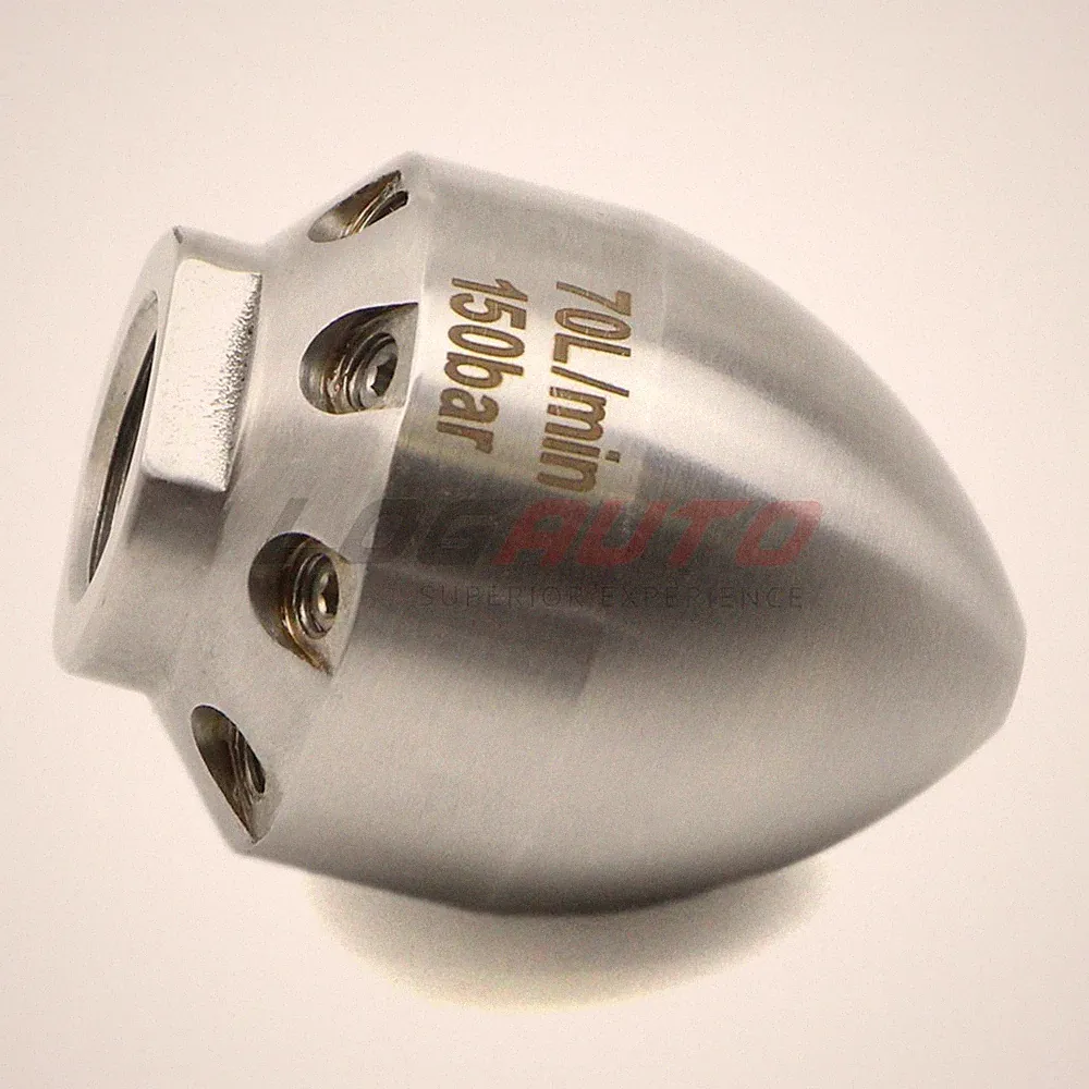 High Pressure Jetter Washer Hose Nozzle Drain 1 Front 8 Rear Jet Sewer Window