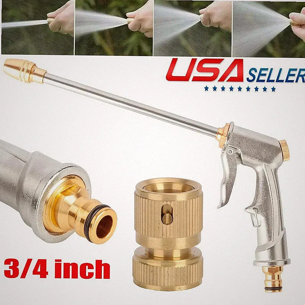 High Pressure Power Gun Water Spray Car Clean Washer Tool / 3/4 Female Connector