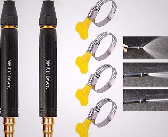 High Pressure Power Washer Nozzle with Connector Set,Water Nozzle High Pressure