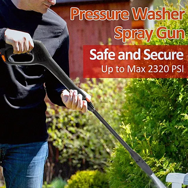 High Pressure Power Washer Spray Gun