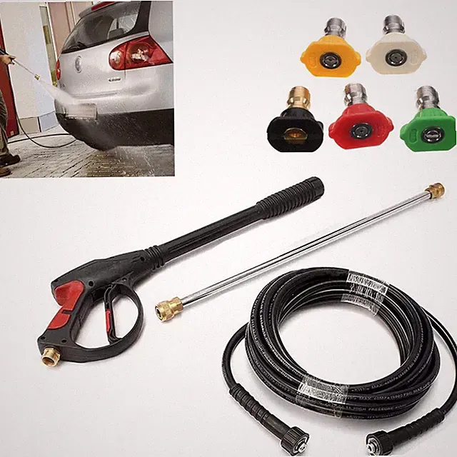 High Pressure Power Washer Spray Gun Kit for Generac Briggs Crafts 3000PSI +Hose