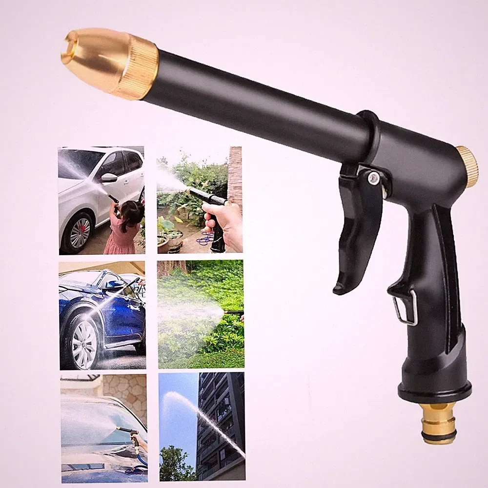 High Pressure Power Washer Spray Gun Nozzle Garden Water Hose Wand Attachment