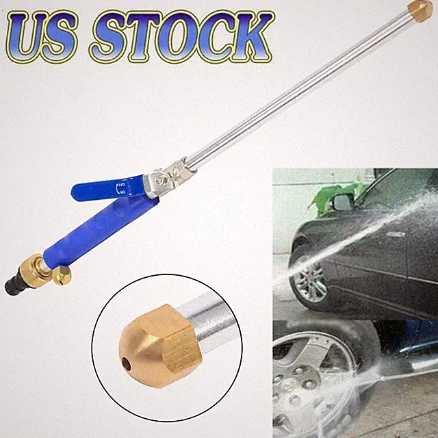High Pressure Power Washer Water Spray Gun Nozzle For Car Garden Hose