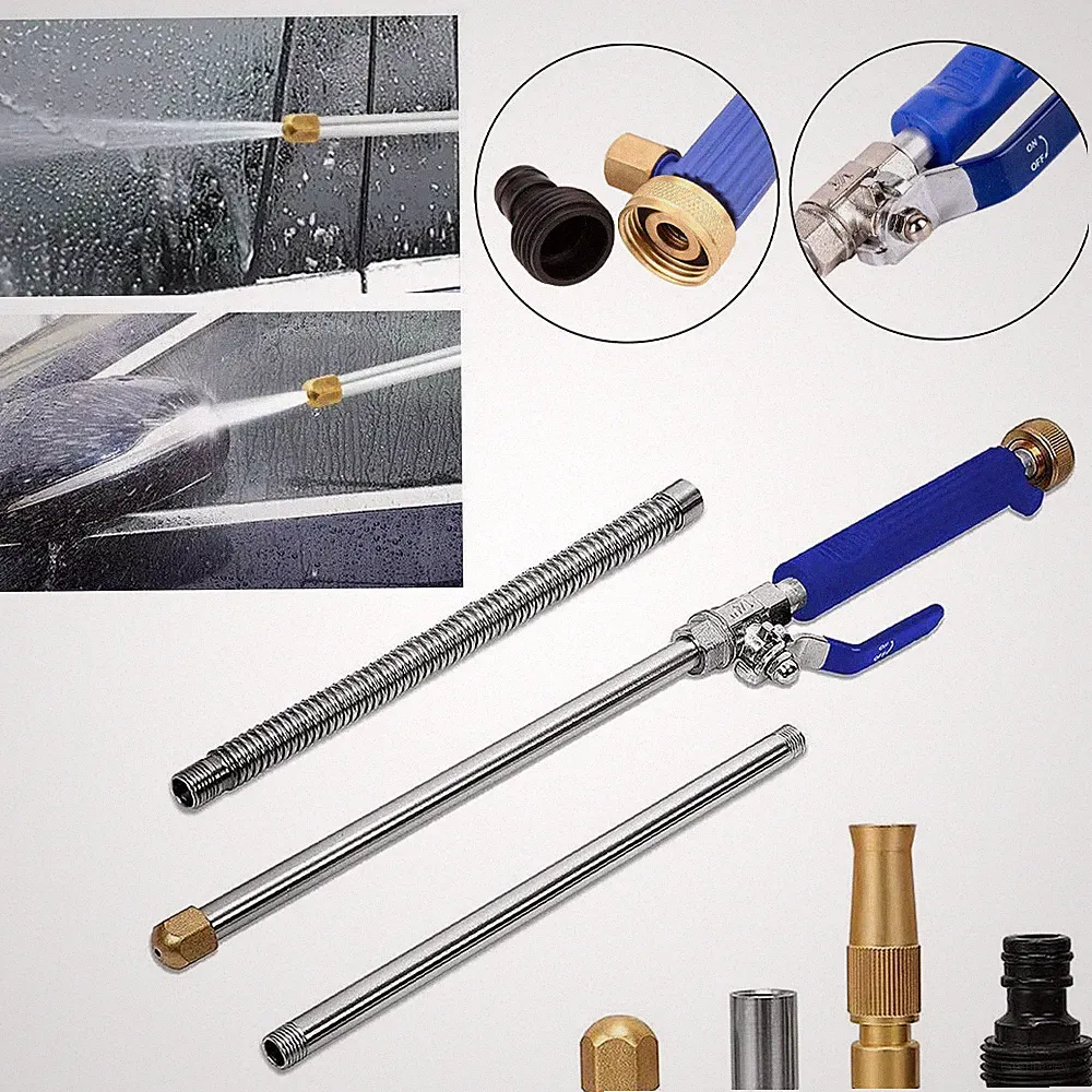 High Pressure Power Washer Water Spray Gun Nozzle For Garden Car Hose