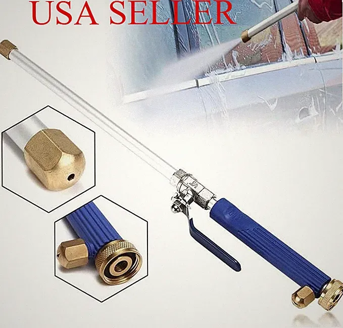 High Pressure Power Washer Water Spray Gun Nozzle For Garden Car Hose USA