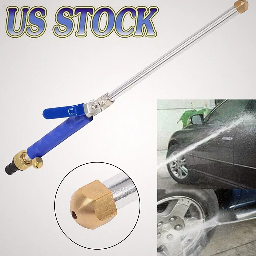 High Pressure Power Washer Water Spray Gun Nozzle Wand Attachment Hose