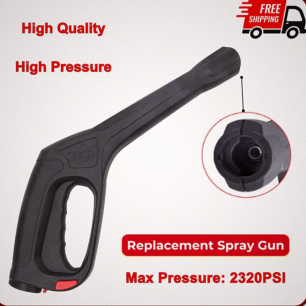 High Pressure Power Washer Water Spray Gun, Replacement Pressure Washer Gun, 1PC