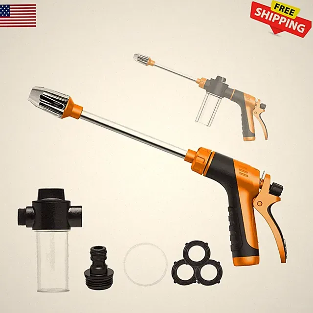 High Pressure Soap Sprayer for Garden Hose, Foam Gun Car Wash Sprayer with 3....
