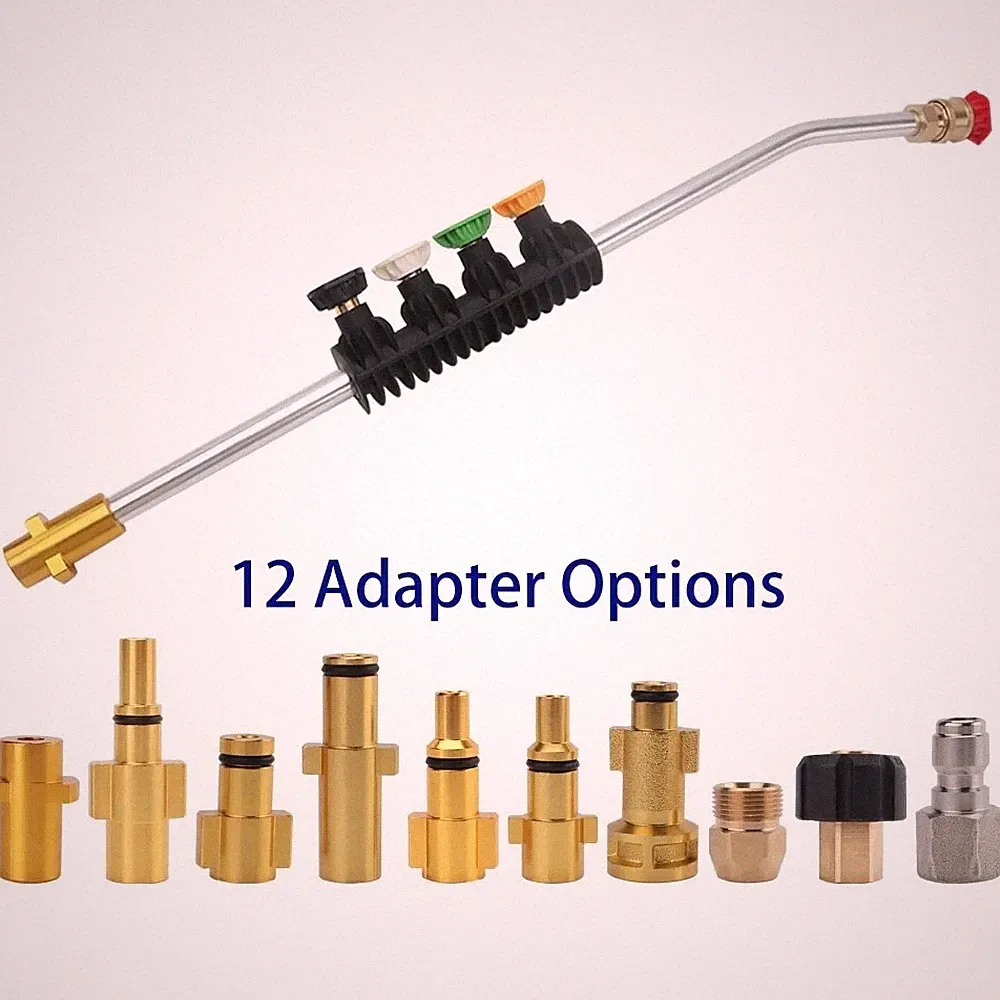 High Pressure Spray Gun Wand Tips Car Cleaning Jet Washer Lance Nozzle
