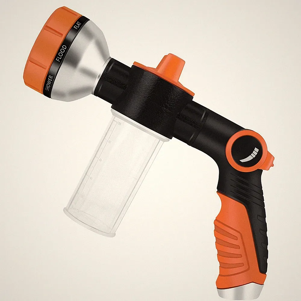 High-Pressure Sprayer Nozzle Hose Gun Car Pet Washing Cleaning Water Foam Soap