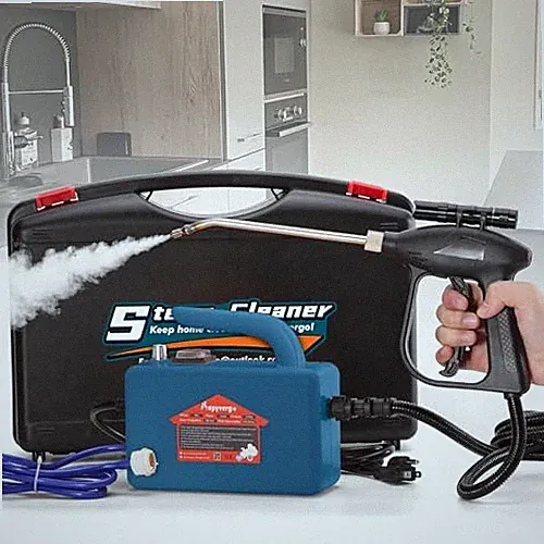 High Pressure Steam Cleaner - 1700W Handheld Steamer for Cleaning Grout Tile