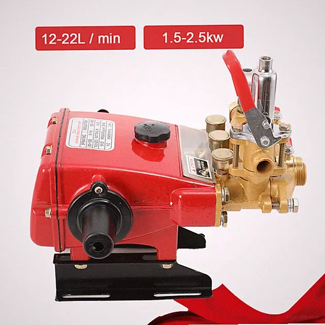 High Pressure Triplex Cylinders Plunger Pump Agricultural Pressure Washer Pump