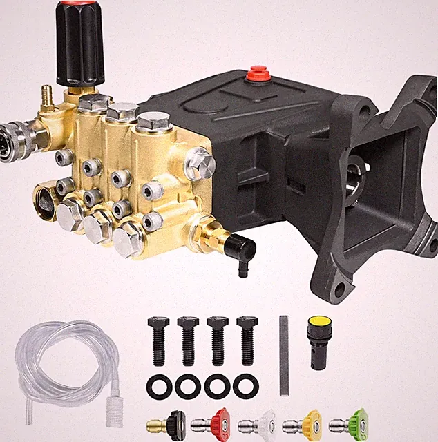 High-Pressure Triplex Pump 4400 PSI 4.5 GPM for Honda & Simpson Washers