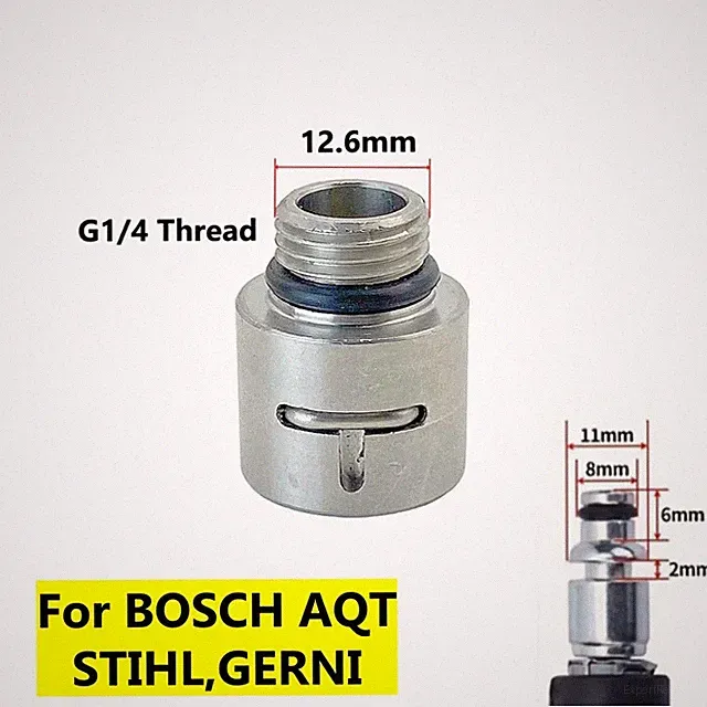 High Pressure Wash Drain Clean Nozzle Adaptor G1/4 Thread for KARCHER K/ LAVOR/