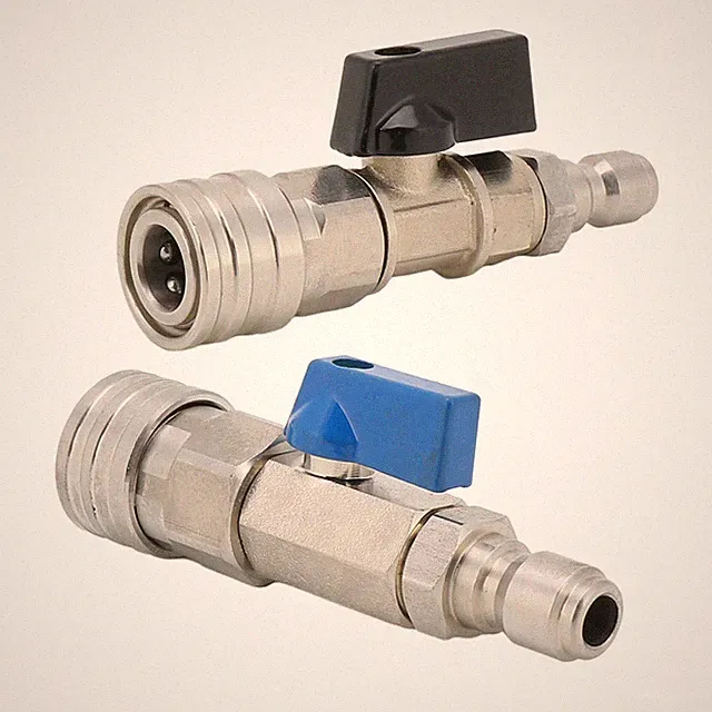 High Pressure Washer Ball Valve Kit 3/8 or 1/4 inch for Siding Deck Cleaning
