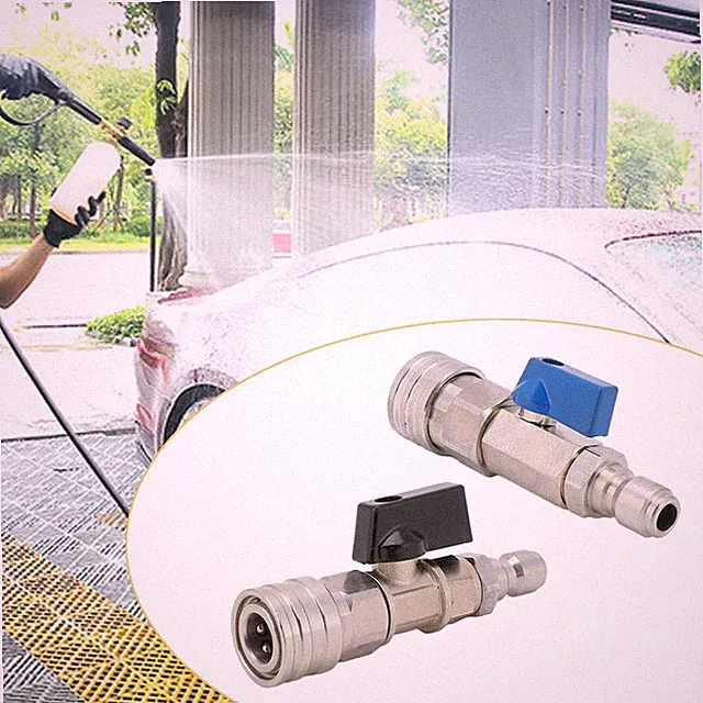 High Pressure Washer Ball Valve Kit Premium for Deck Cleaning Patio Siding