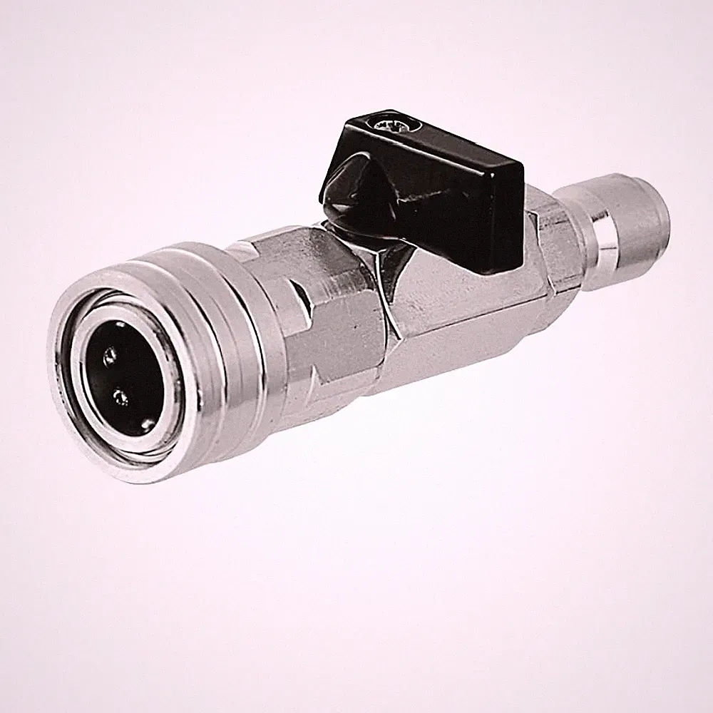 High Pressure Washer Ball Valve, Stainless Steel Quick Connect Ball Valve for...