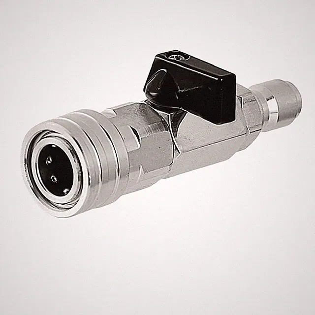 High Pressure Washer Ball Valve, Stainless Steel Quick Connect Ball Valve for...
