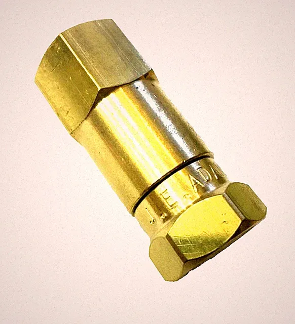 High Pressure Washer Brass Swivel 3000 PSI 3/8 FPT x 3/8 FPT J.E. Adams Quality