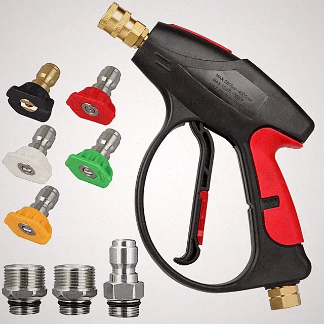 High Pressure Washer Foam Gun 3/8" Connector Car Washer Tool for Pressure Power