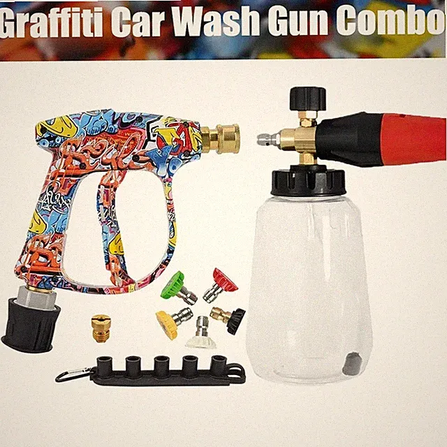 High Pressure Washer Gun for Karcher/Bosch/Nilfisk, Ergonomic Car/RV/Truck Wash