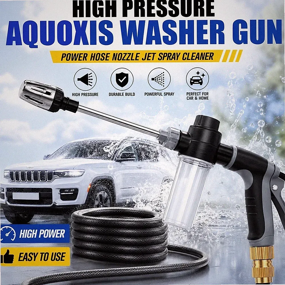 High Pressure Washer Gun Power Hose Nozzle Jet Spray Cleaner Water Sprayer
