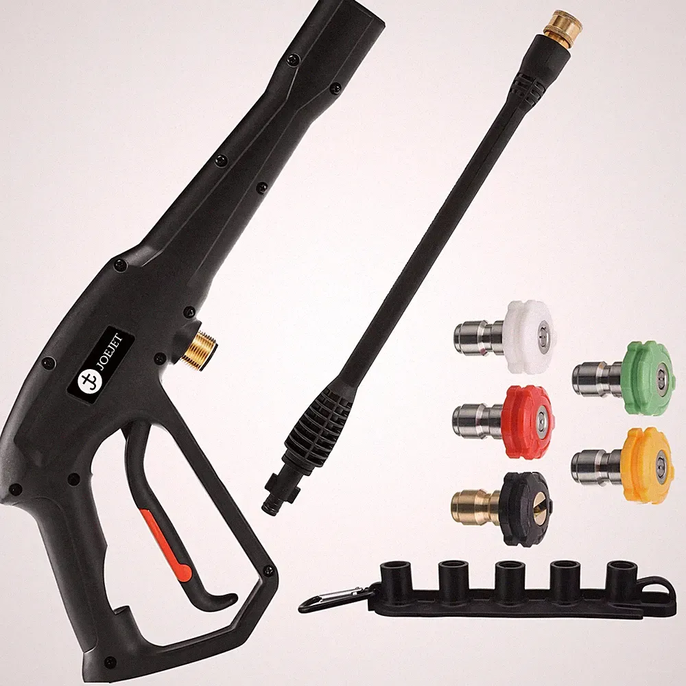High-Pressure Washer Gun with Jet Wand 5 Nozzle Tips for Electric Power Washers
