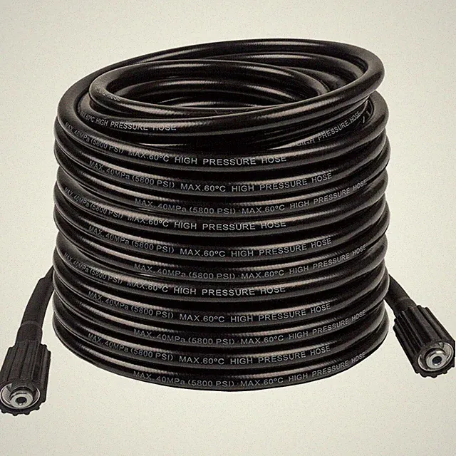 High Pressure Washer Hose 15m/50ft5800PSI M22-14mm Power WasherExtension Hose