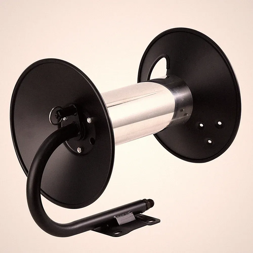 High Pressure Washer Hose Reel 100ft, Heavy Duty Steel Hose Reel, No Hose