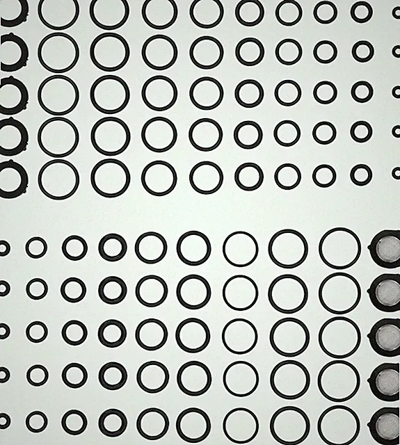 High Pressure Washer O Ring Kit, Replacement Rubber Ring for Power Washer, Gener