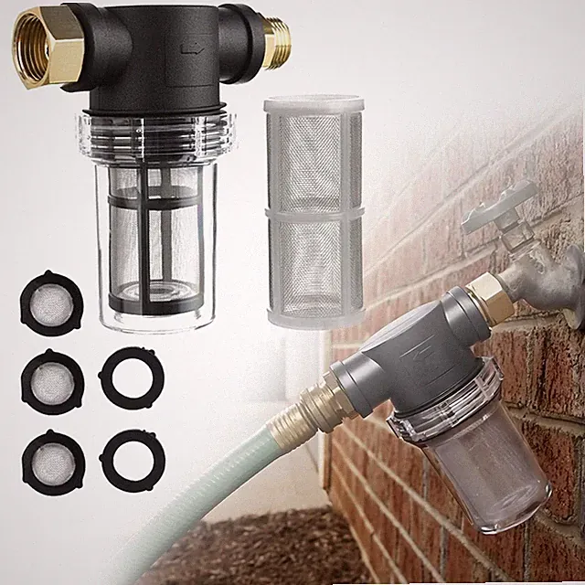 High Pressure Washer Pre Filter Plastic Mesh Screen for Garden Hose