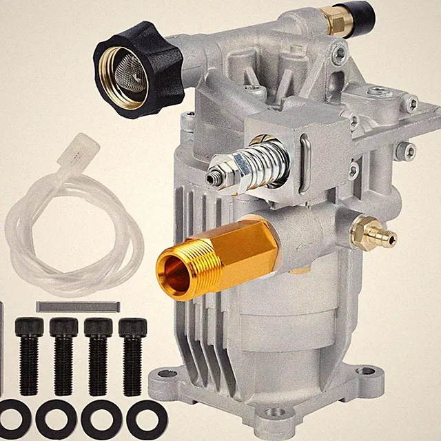 High-Pressure Washer Pump 3400 PSI, 2.5 GPM, 3/4 Shaft, Cold Water Replacement