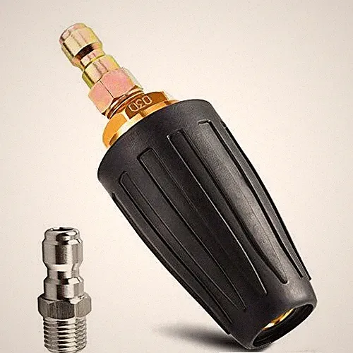High Pressure Washer Rotating Nozzle 1/4" Quick Connect for Car Garden Cleaning