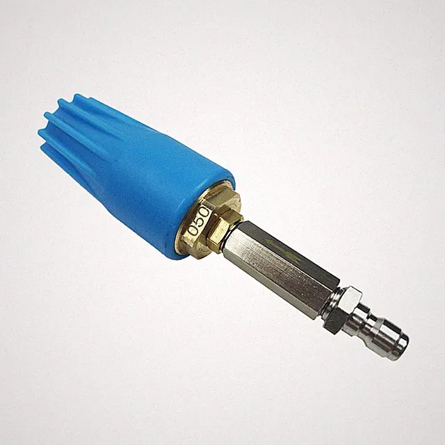 High Pressure Washer Rotating Nozzle Turbo Nozzle Spray Tip 5100 PSI Blue/Red
