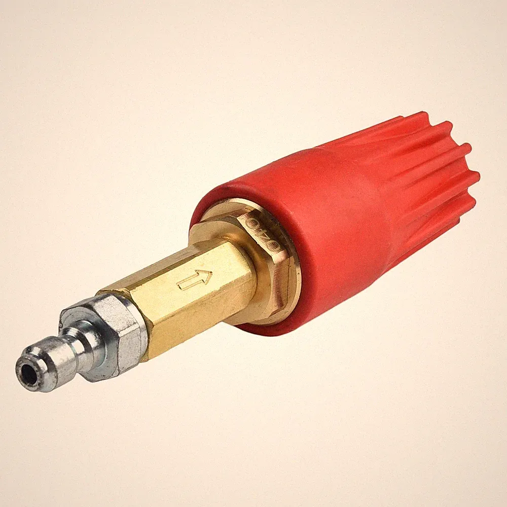 High Pressure Washer Rotating Turbo Nozzle With Quick Connect Inlet 5100 PSI...