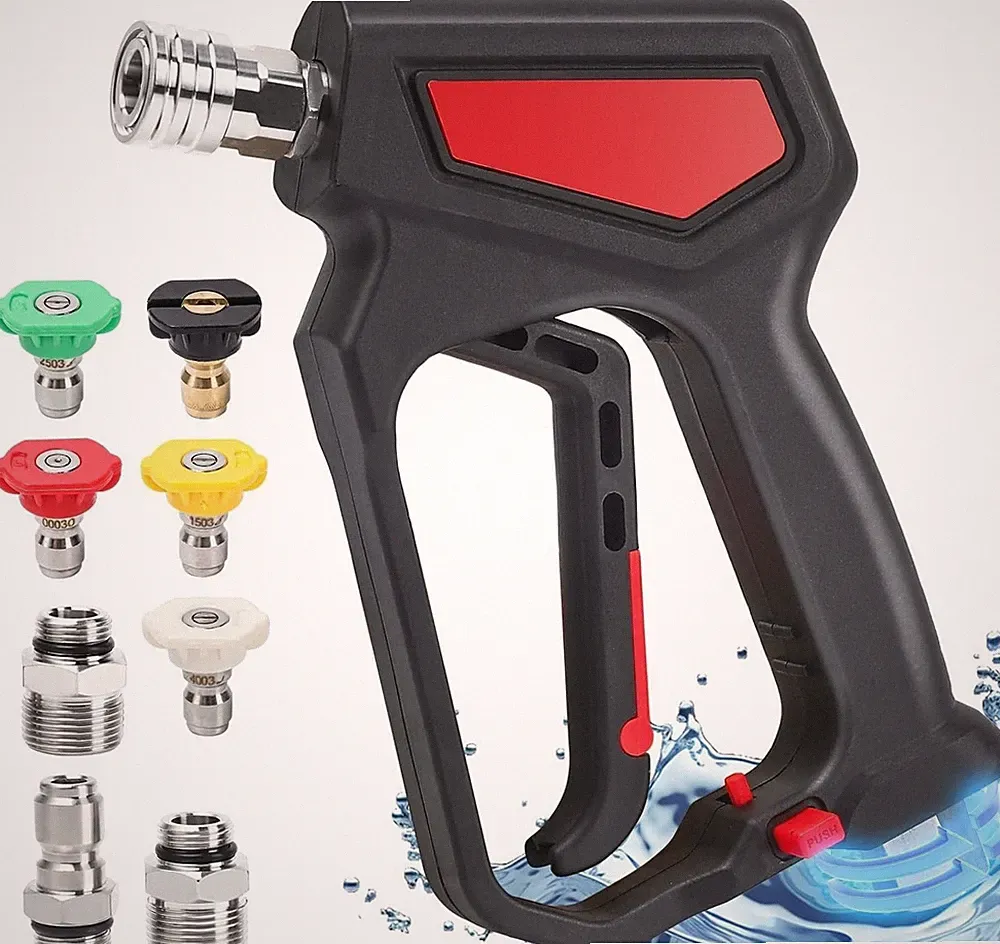 High Pressure Washer Short Gun 5000 PSI Industrial Pressure Power