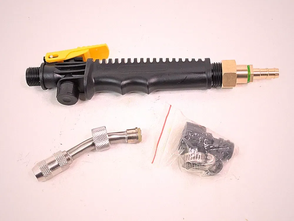 High Pressure Washer Sprayer Sprayer Wand 3/8" Hose Barb Metal New