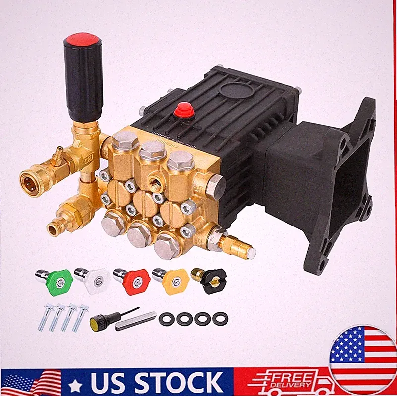 High Pressure Washing Pump 4000PSI 4.4GPM 1" Compatible with Honda GX340/390/27
